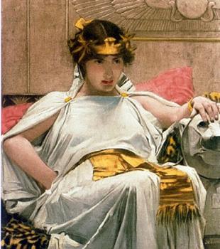John William Waterhouse : Cleopatra